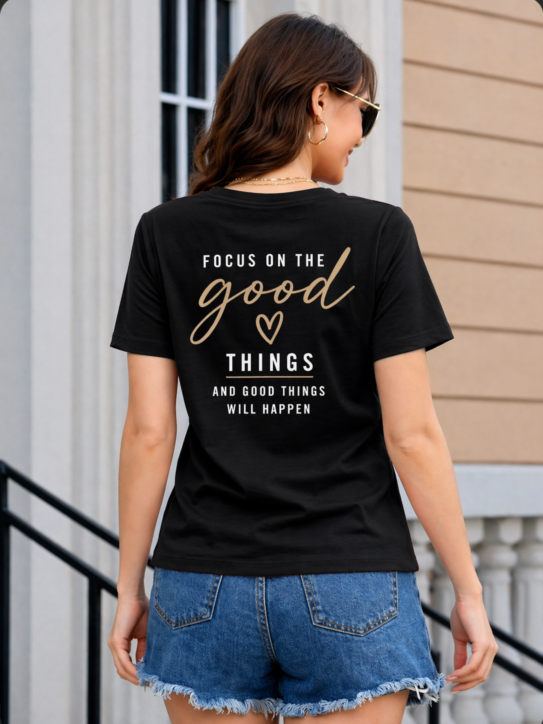 Women's Premium Round Neck Half Sleeves T-Shirt(180 GSM)