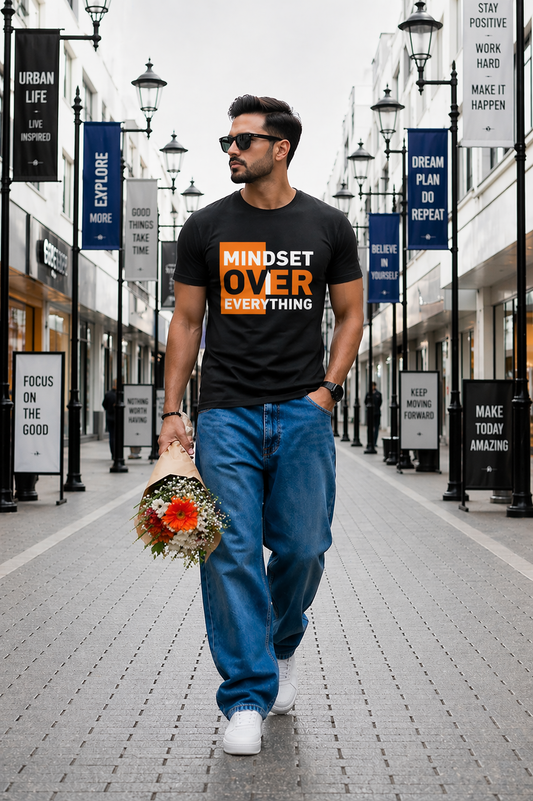 Men's Premium Round Neck Half Sleeves T-Shirt(180 GSM)