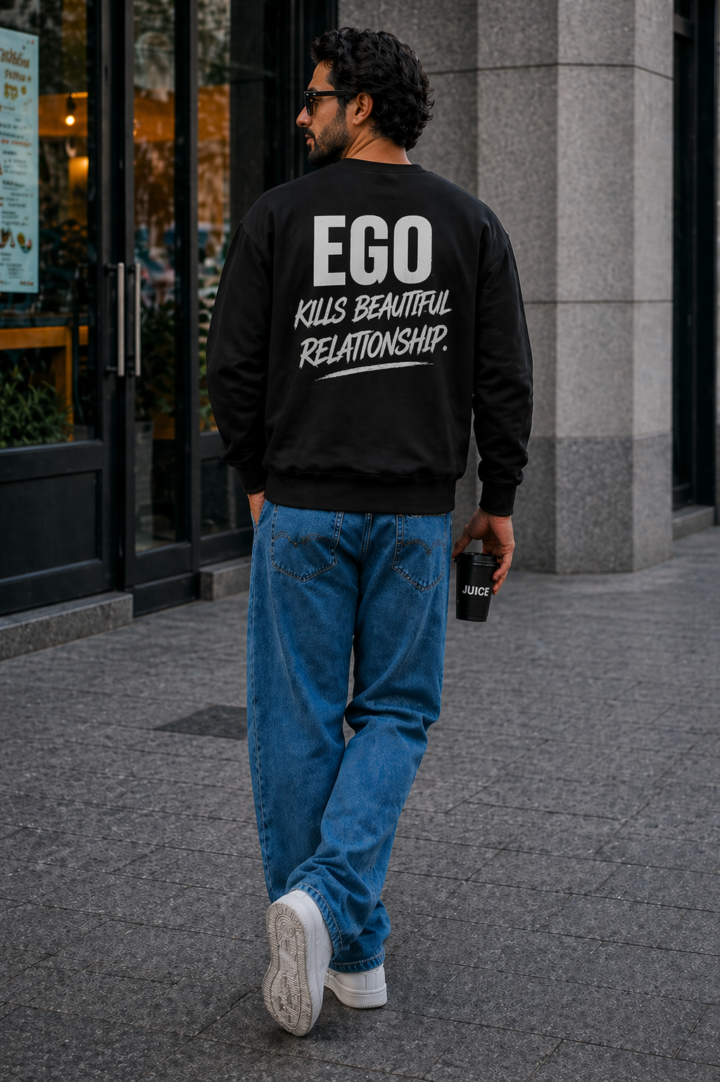 Unisex Men's and Women's Ultra Luxury Sweat t shirt(360 GSM)