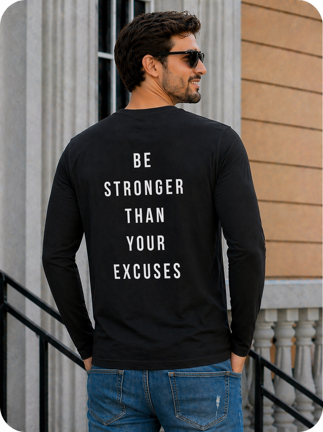 Mens Full Sleeves High Quality T-Shirt(180GSM)