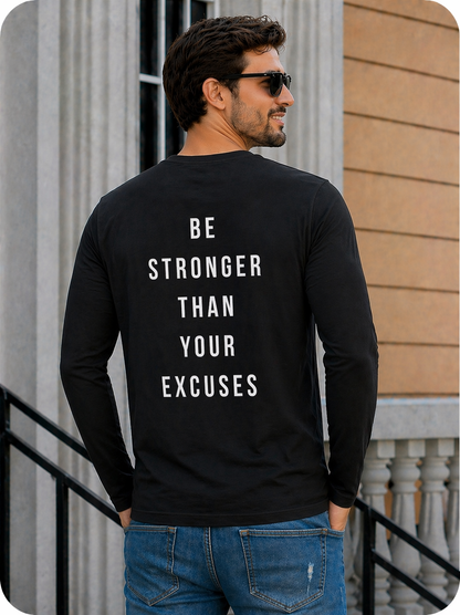 Mens Full Sleeves High Quality T-Shirt(180GSM)