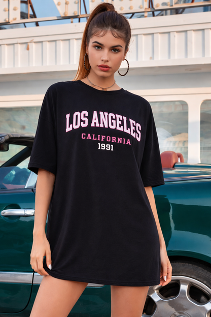 Unisex Women's Premium Oversized T-Shirt - Hip Hop(220 GSM)