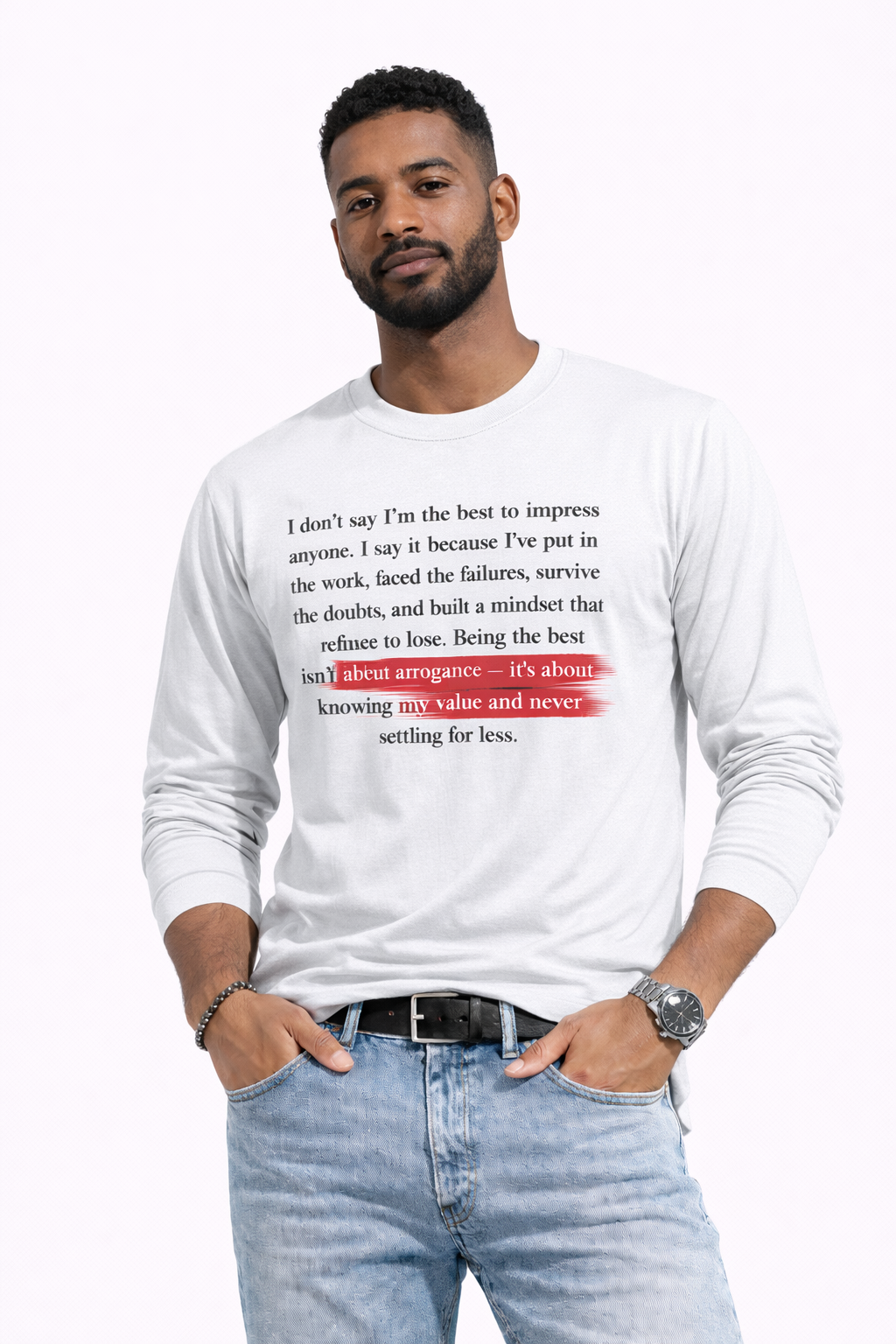 Mens Full Sleeves T-Shirt