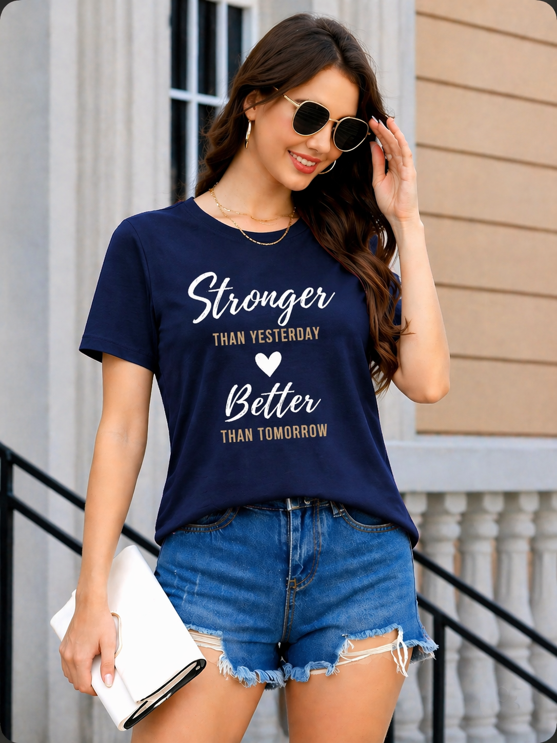 Women's Premium Round Neck Half Sleeves T-Shirt(180 GSM)