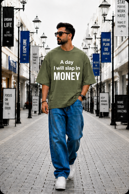 Men Unisex Oversized Hip Hop Premium T-Shirt (220GSM)