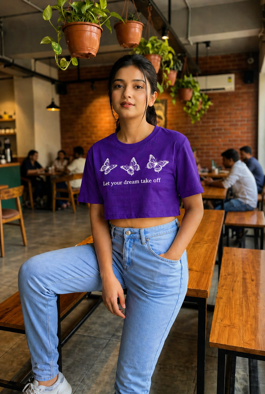 Women Crop Top high Quality (180GSM)