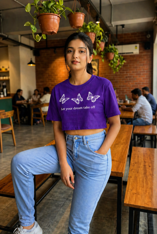Women Crop Top high Quality (180GSM)