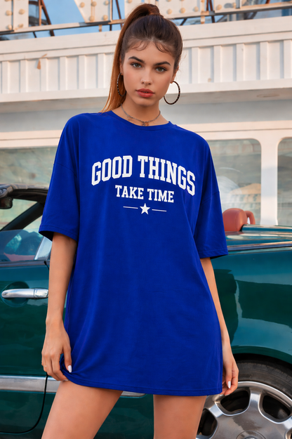 Unisex Women's Premium Oversized T-Shirt - Hip Hop(220 GSM)