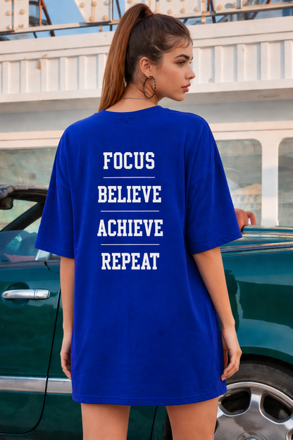 Unisex Women's Premium Oversized T-Shirt - Hip Hop(220 GSM)