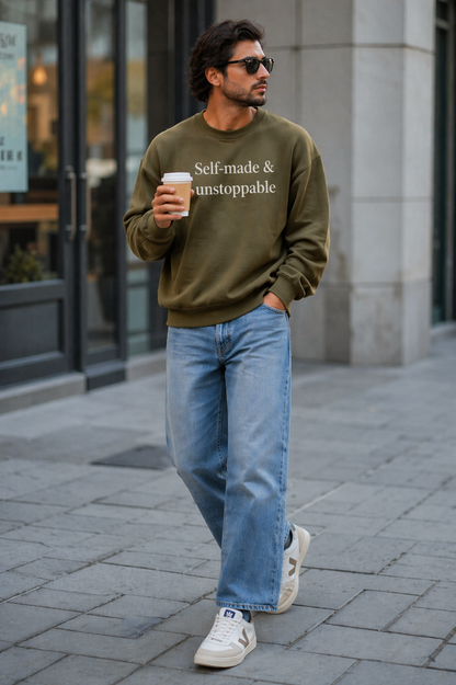 Unisex Men's and Women's Ultra Luxury Sweat t shirt(360 GSM)