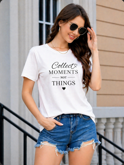 Women's Premium  Round Neck Half Sleeves T-Shirt(180 GSM)