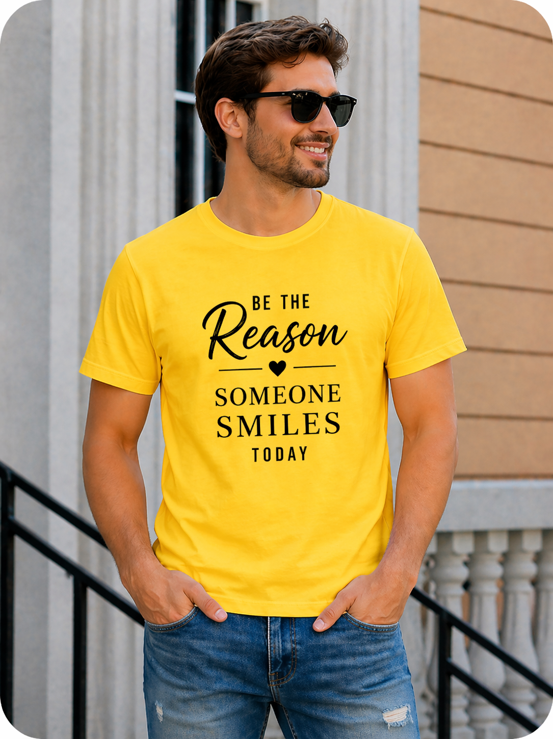 Men's Premium Round Neck Half Sleeves T-Shirt(180 GSM)