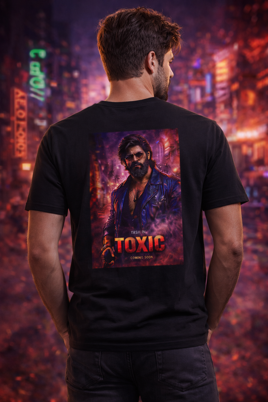 Mens Round Neck Half Sleeves T-Shirt