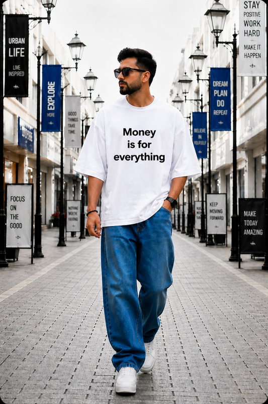 Men Unisex Oversized Hip Hop Premium T-Shirt (220GSM)